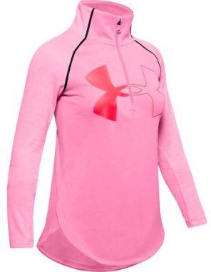 Under Armour Tech Graphic Big Logo 1/2 Zip S T-shirt for a girl