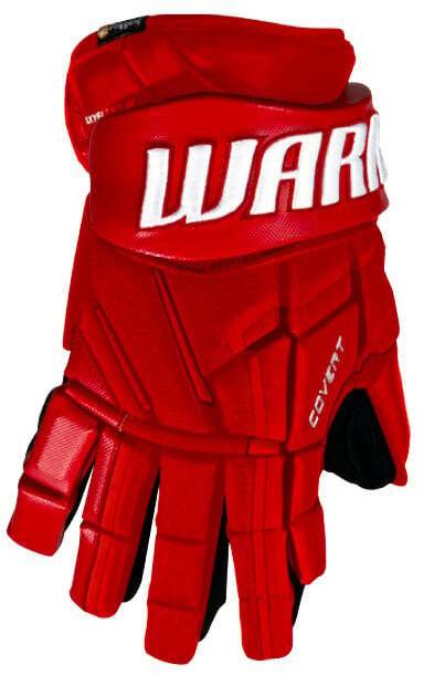Warrior Covert QR5 Pro red Hockey Gloves, Junior