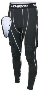 Trousers with jockstrap Sher-Wood Compression Jock Pant SR, S