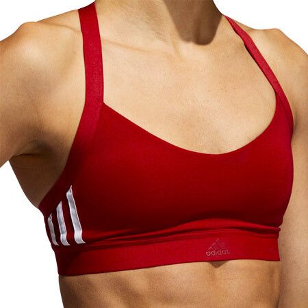 adidas All Me 3S Sports Bra Red, XS