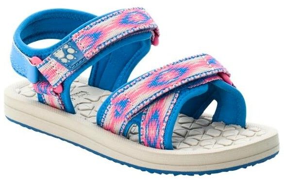 Children's Sandals Jack Wolfskin Zulu VC Coral / Blue