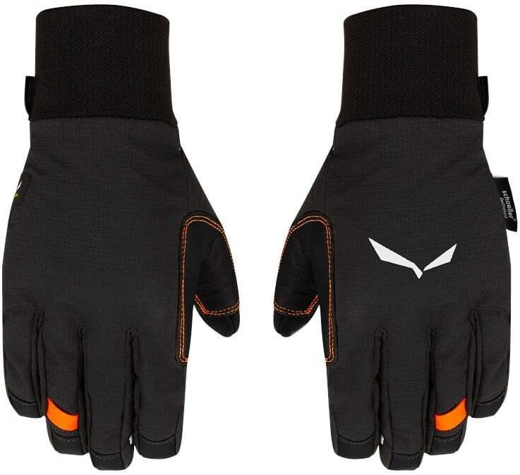 Men's gloves Salewa Ortles durastretch merino Black out