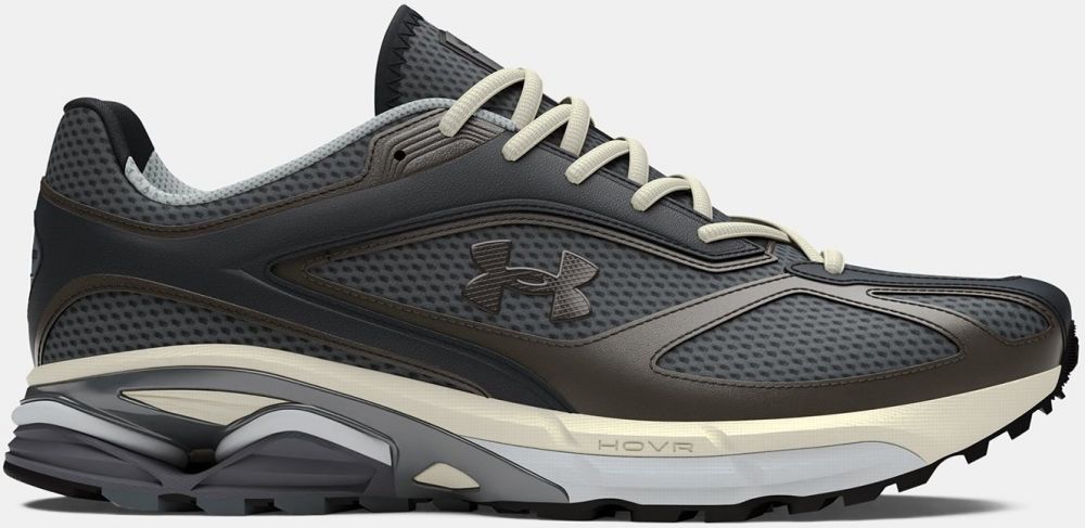 Tmavosivé kožené tenisky Under Armour UA HOVR Apparition RTRFTR TC Unisex