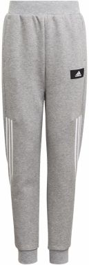 adidas Future Icons 3-Stripes Tapered-Leg Pants Medium Grey Heather Boys' Sweatpants