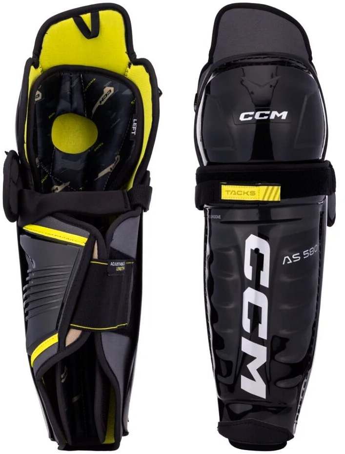 CCM Tacks AS 580 Shins, Junior