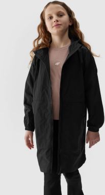 Girls' transitional jacket 4F - black