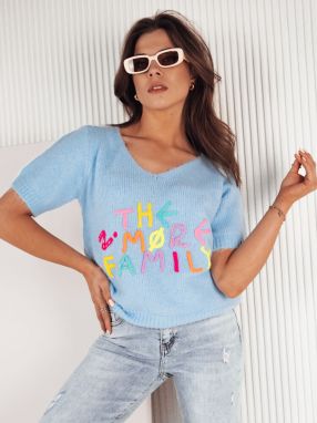 Women's sweater FATEL blue Dstreet