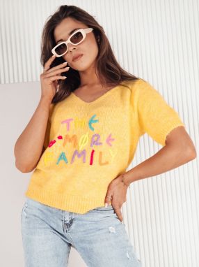 FATEL women's sweater yellow Dstreet
