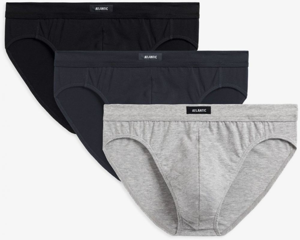 Classic Atlantic Men's Briefs 3Pack - Multicolored