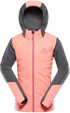 Children's quick-drying sweatshirt ALPINE PRO GOMARO neon salmon