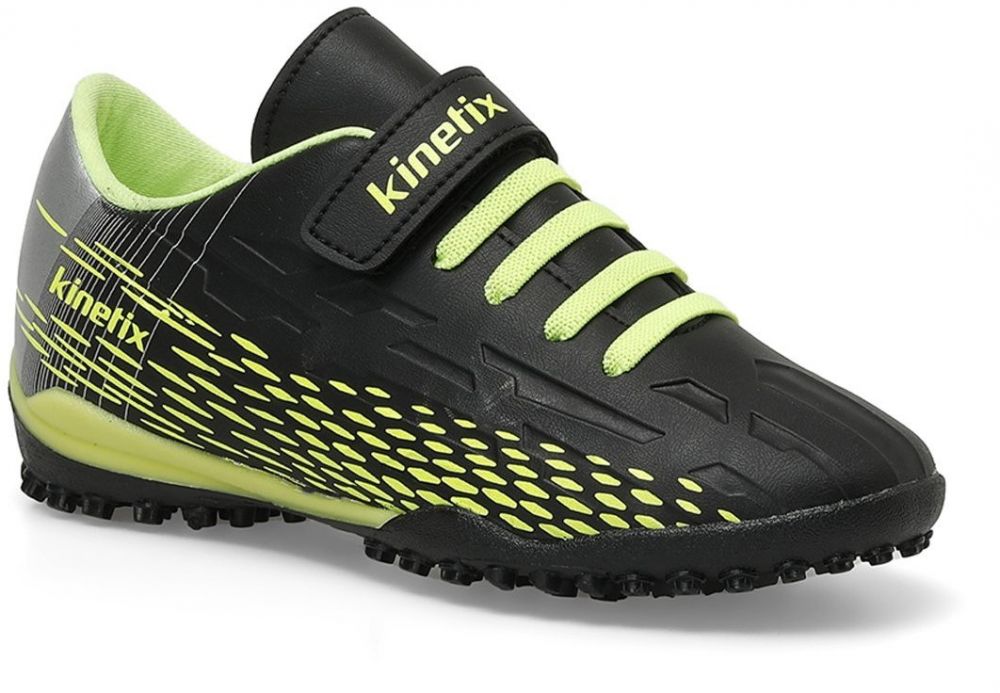 KINETIX BRETON J TURF 3PR BLACK Boy Football Astro Turf
