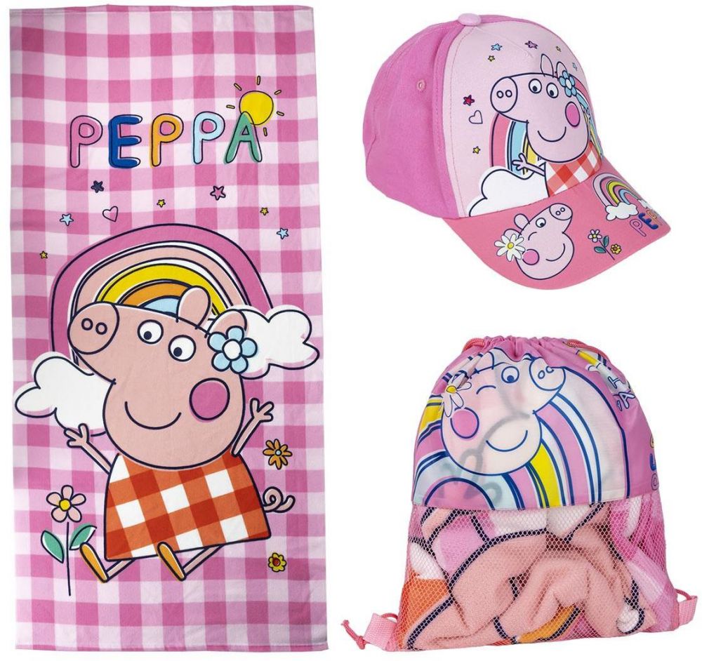 TOWEL SET SAQUITO PEPPA PIG