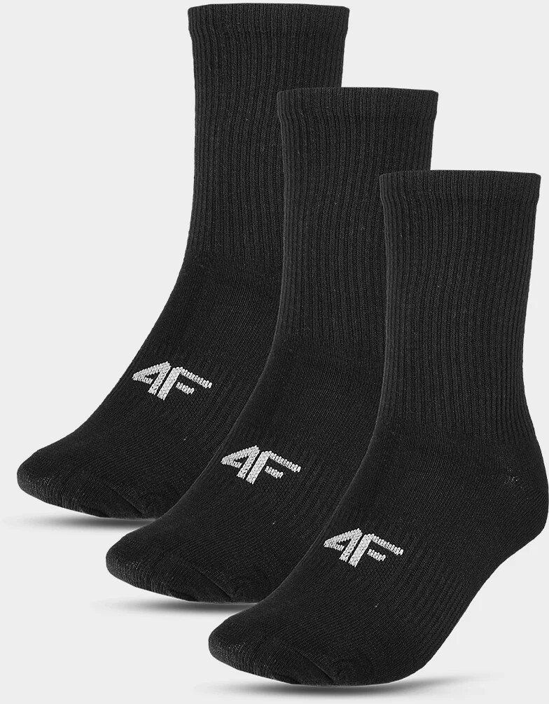 Children's socks (3pack) 4F - black