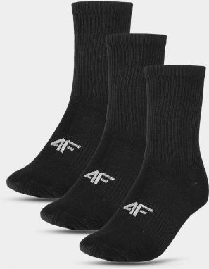 Children's socks (3pack) 4F - black