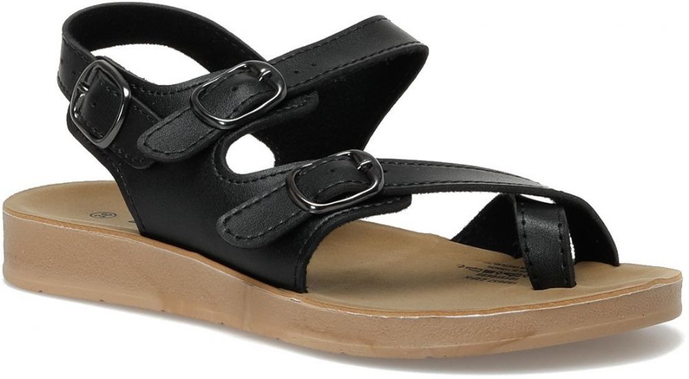 Polaris 158657.Z2FX BLACK Woman Sandals