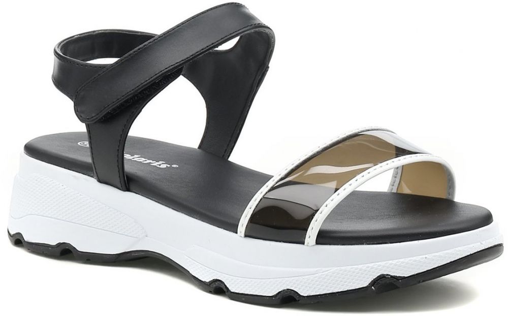 Polaris  315502.z 2Fx Black Woman Sport Sandals