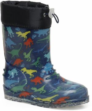 YELLOW KIDS TALOS 3PR NAVY BLUE Boy Rain Boots