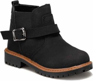 YELLOW KIDS  Yk512 Black Boy Biker Boots
