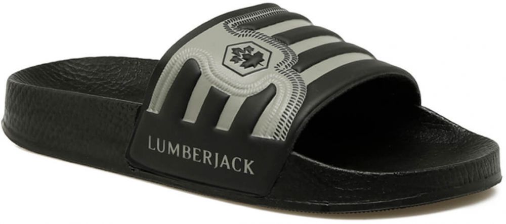 Lumberjack SNAKE 1FX BLACK Boy Slipper