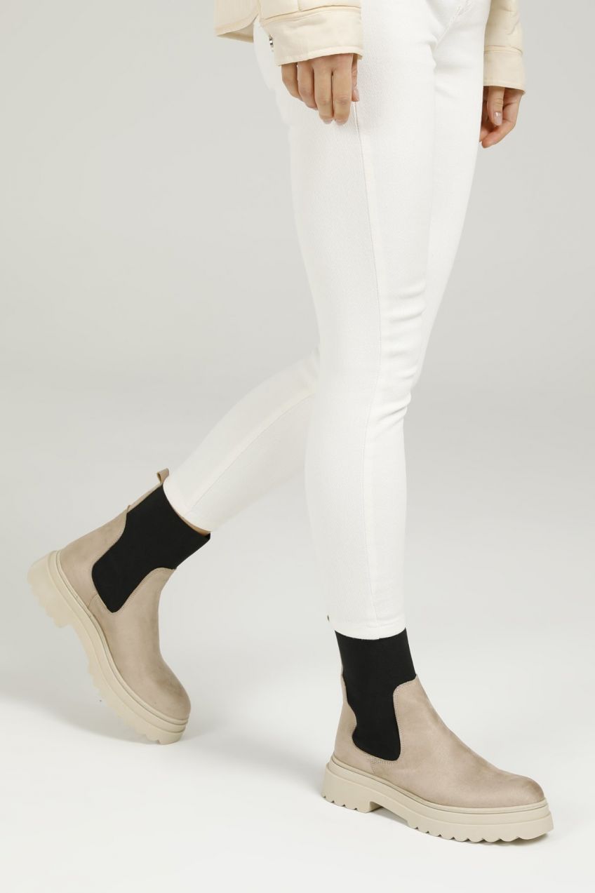 İnci INCI APATITI.S.Z 1PR BEIGE Woman Chelsea Boots