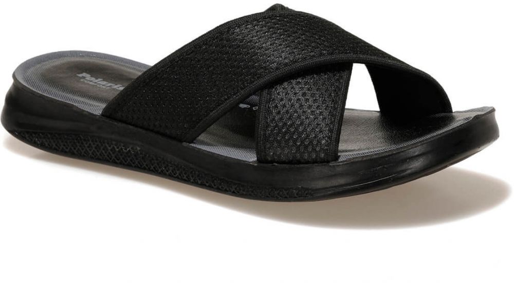 Polaris  400537.m1Fx Black Man Slipper