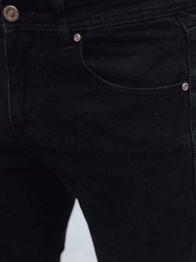 Men's Black Denim Dstreet Pants