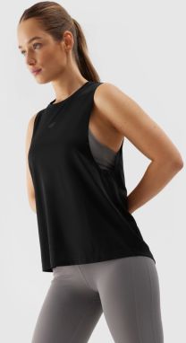 Women's Sports Quick-Drying Top Loose 4F - Black