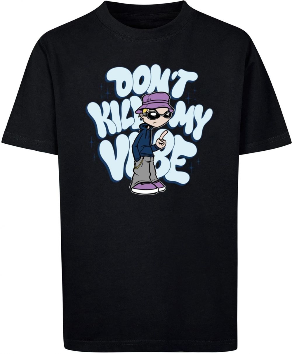 Kids Don't Kill My Vibe T-Shirt Black