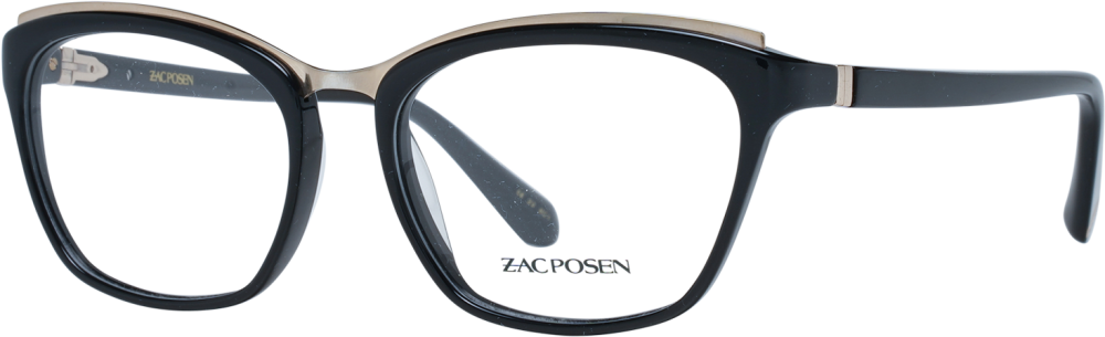 Zac Posen Optical Frame ZREN BK 52 Renata