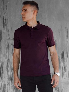 Men's Plum Polo Shirt Dstreet