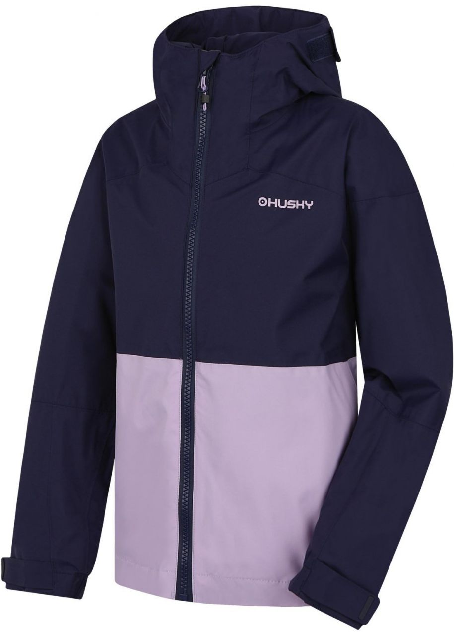 HUSKY Nicker K purple children's hardshell jacket