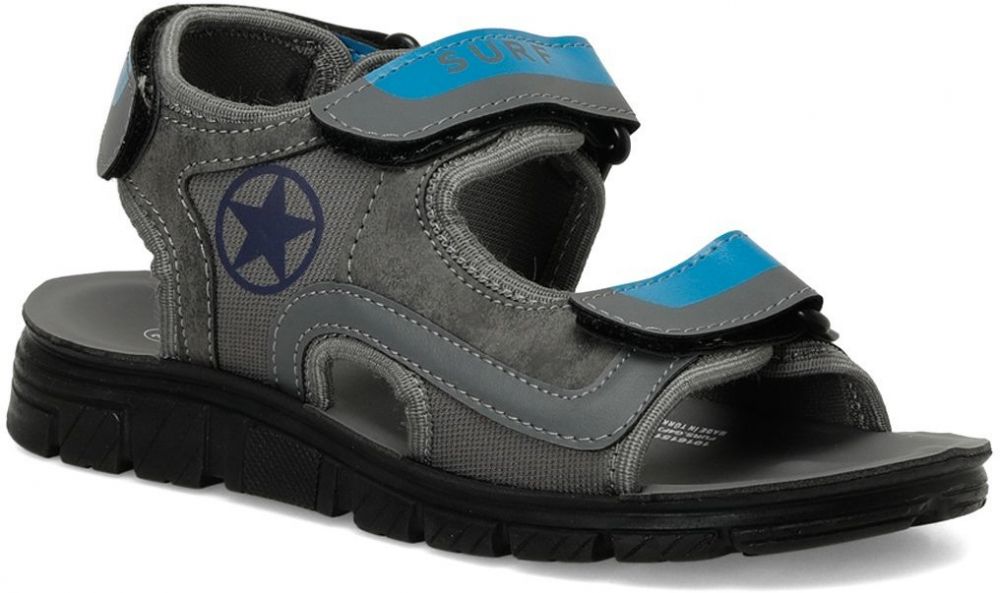 Polaris FURS.G4FX GRAY Boy Sandals