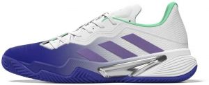 adidas Barricade W Clay Blue/Violet Women's Tennis Shoes EUR 41 1/3