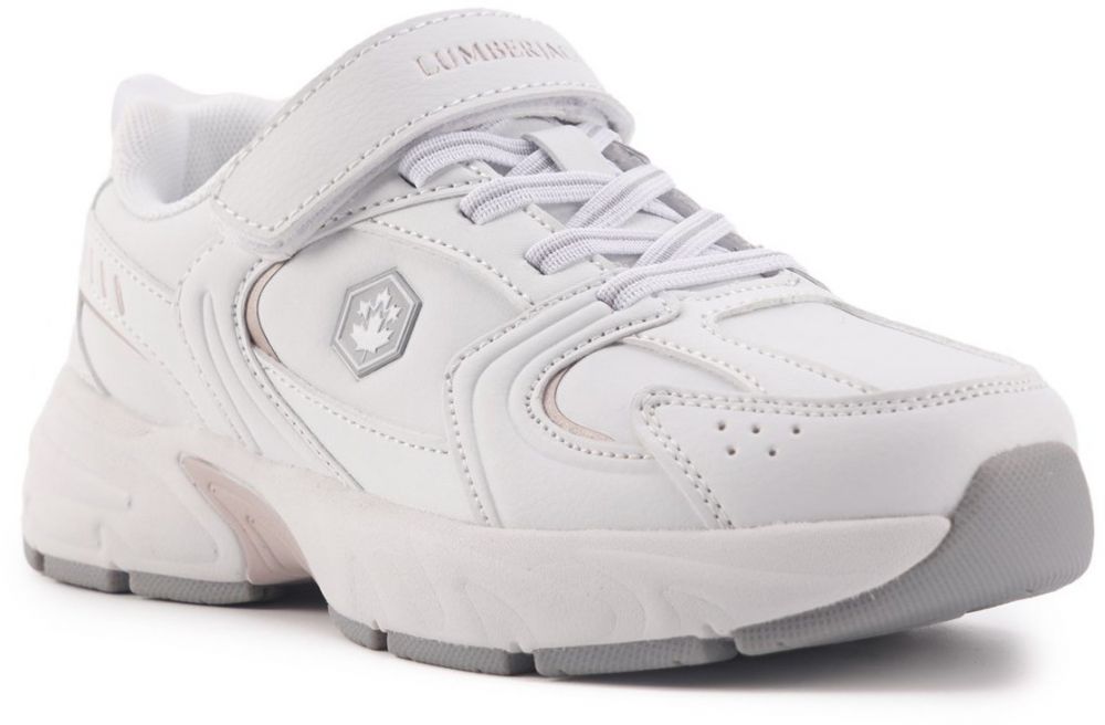 Lumberjack POL PU JR 3PR WHITE Girl Running