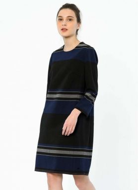 Tommy Hilfiger Šaty - PEYTON DRESS 3/4 SLV viac-farebné