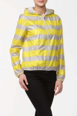 Tommy Hilfiger Bunda - BARBARA JKT sivo-žltá
