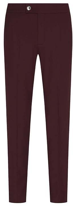 Tommy Hilfiger Nohavice - ICON RYDER WOOL bordové