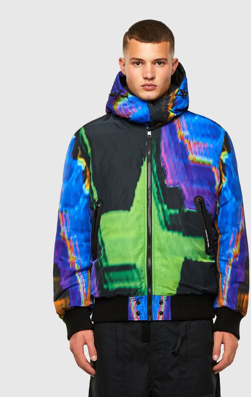 Diesel Bunda - WONAOP JACKET viacfarbená