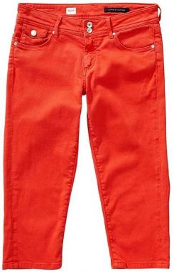 Tommy Hilfiger Krátke nohavice - denim milan capr červené