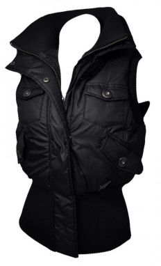 Tommy Hilfiger Vesta - OLGA BODYWARMER čierna