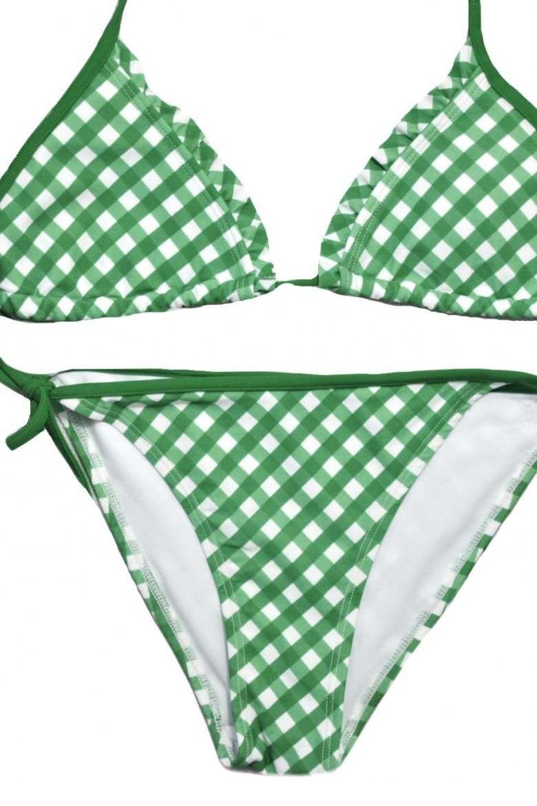 Tommy Hilfiger gingham triangle