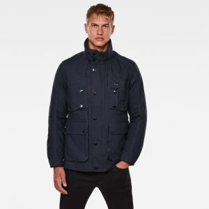 G-STAR Bunda - Modular 2 in 1 hunting field jkt tmavomodrá