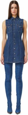 Diesel Šaty - DE-GLO-F DRESS modré