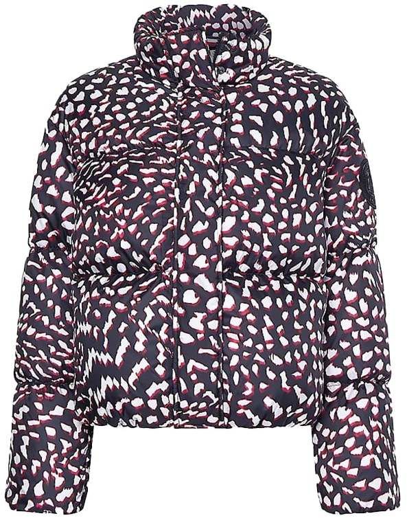 Tommy Hilfiger Bunda - PRINTED DOWN PUFFER JACKET čierna