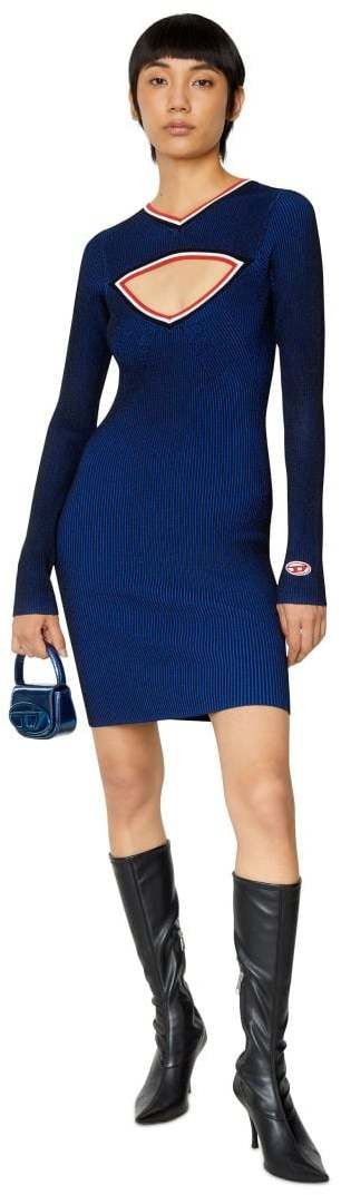Diesel Šaty - M-INERVA DRESS modré