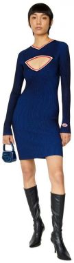 Diesel Šaty - M-INERVA DRESS modré