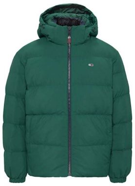 Tommy Jeans Bunda - TJM ESSENTIAL DOWN J zelená