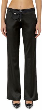 Diesel Nohavice - P-STELLA TROUSERS čierne
