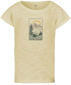 Cotton T-shirt for girls Hannah KAIA JR chardonnay