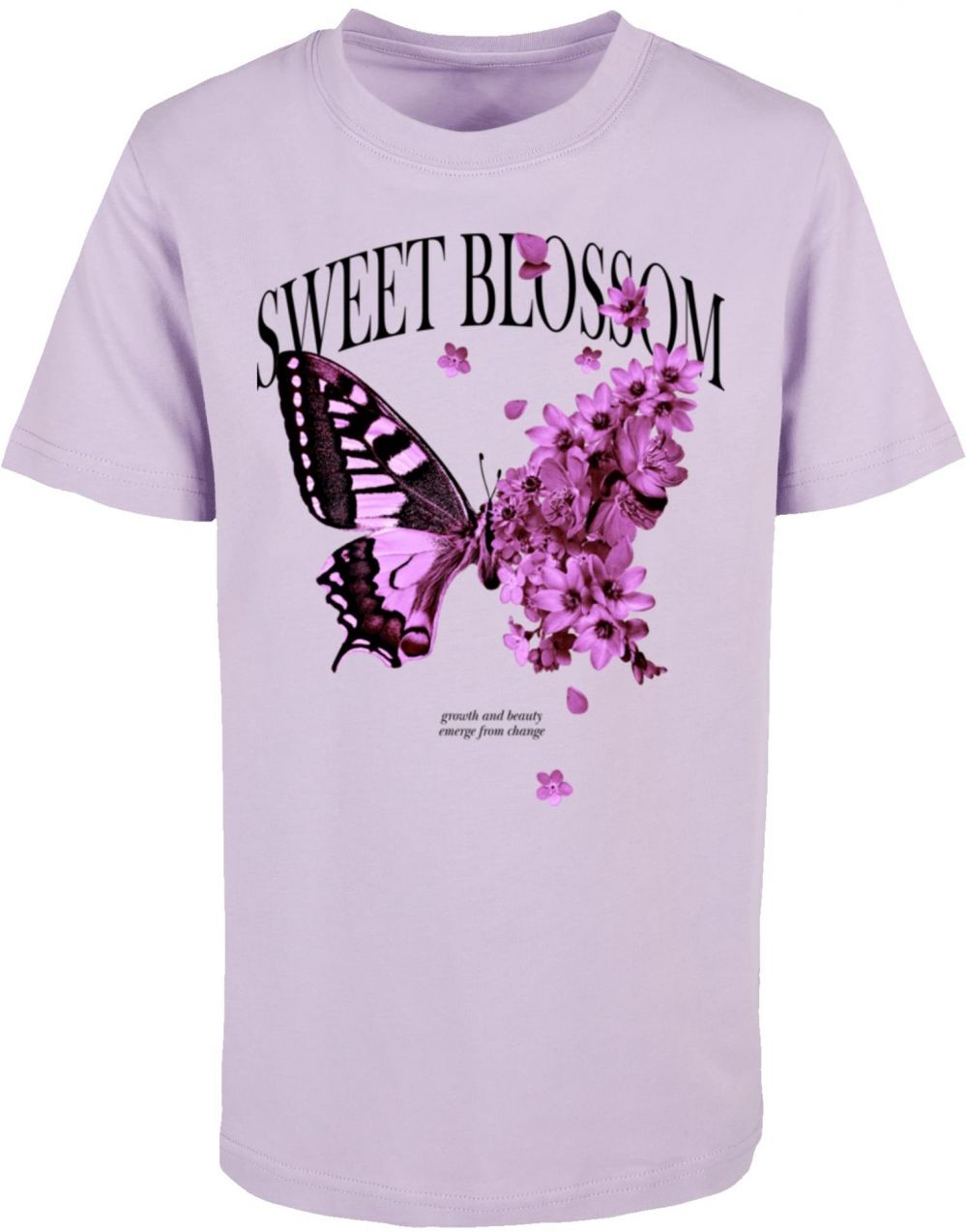 Sweet Blossom And Beauty Children's T-Shirt Purple